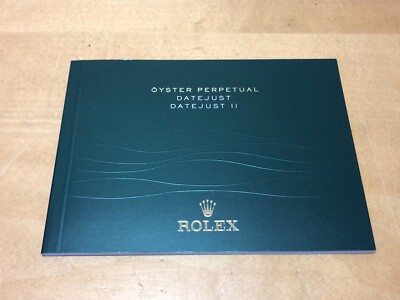 Booklet Booklet - Rolex Oyster Perpetual Datejust II - Montres Watches - Spanisch