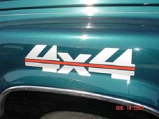 1988 - 1998 4x4 Decals for Chevy Silverado GMC Sierra 1500 2500 3500 HD