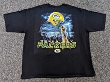 GREEN BAY PACKERS SHORT SLEEVE T-SHIRT - NFL- MEN - 4X - FREE SHIPPING!