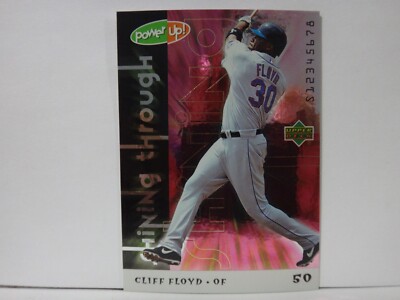 2004 (METS) Upper Deck Power Up Shining Through #64 Cliff Floyd