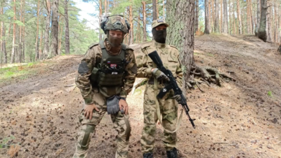 Russian OsNaz OMON Field Summer Rosgvardiya Moss-2 Suit + Cap