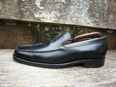 JOSEPH CHEANEY HALBSCHUHE SCHUHE SCHWARZ LEDER UK7 HERREN TRAVIS TOP ZUSTAND
