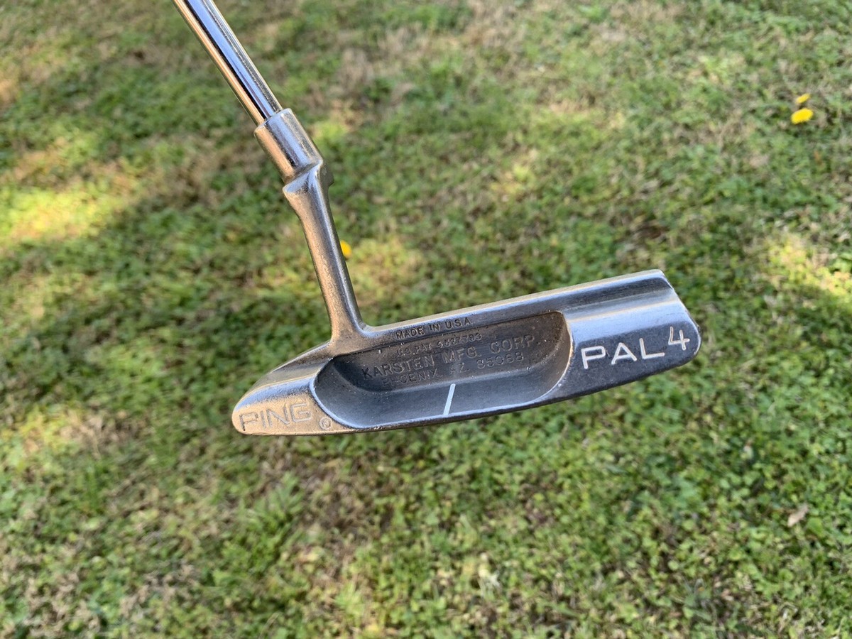PING Pal 4 Putter, Stainless Steel 36 inch R-H USA pat Phoenix