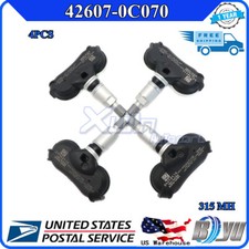 42607-0c070 For Toyota Sequoia Sienna Tundra 4x Tire Air Pressure Monitor Sensor