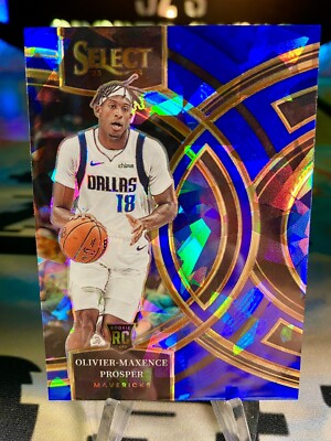 2023-24 Oliver-Maxence Prosper Panini Select Premier Blue Ice Prizm Rookie #112