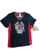 Marvel Scrub Top Cherokee Tooniforms Small Ironman, Hulk, Spider-Man Thor, Capt