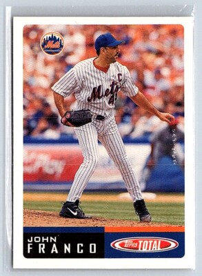 John Franco - 2002  Topps  Total  #35 -  Mets   - NM