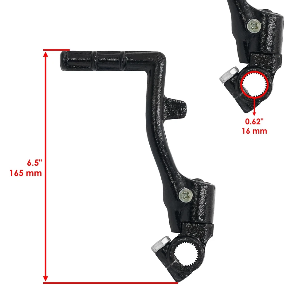 Palanca de arranque para pedal de arranque Yamaha Banshee 350 YFZ350 YFZ 350 1987-2006 Foto 2 de 4