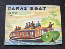 1955 Topps Rails & Sails # 141 Canal Boat, Erie River Vessel (EX)