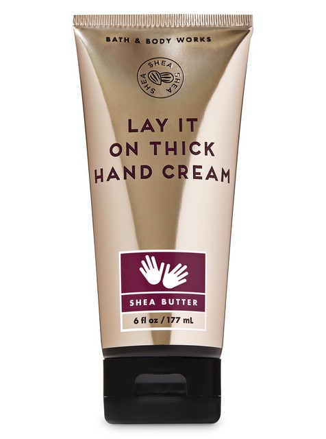 Bath & Body Works Lay It on Thick Shea Butter Hand Cream 6 ...