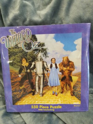 The Wizard Of Oz Jigsaw Puzzle Yellow Brick Road Rare item:1999