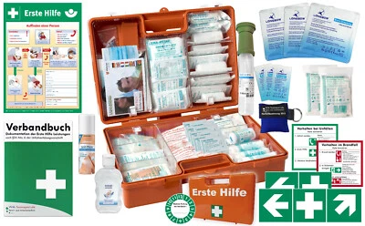 WM-TEAMSPORT Erste-Hilfe-Koffer GASTRO "PRO M5" (Betriebe) akt DIN 13169 inkl. Brandwundenset