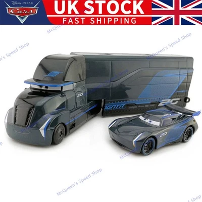 Disney Pixar Cars No.20 Jackson Black Storm Hauler Truck Model Cars Boy Gift UK - Image 1 of 4