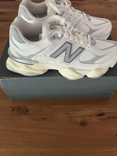 New Balance 9060 White Grey Sea Salt Concrete Silver U9060ECA Men’s Size 8