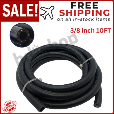 #ad #ad 3 8 Fuel Line Hose 10FT High Pressure 300PSI Transmission Cooler Hose NBR Hose $21.99