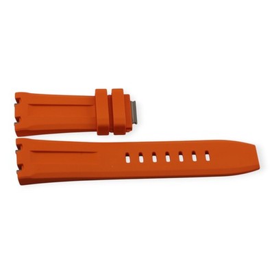 Audemars Piguet Orange Rubber Strap for 42mm Offshore Diver Quick Release