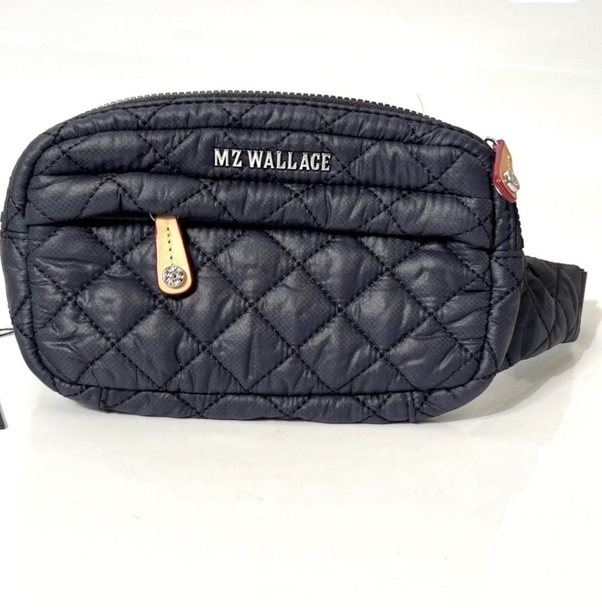 MZ Wallace Black Quilted Nylon Metro Belt Bag Fanny Pack | eBay