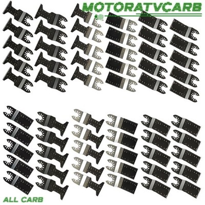 ALL-CARB Metal Wood Plastic Multitool Blades Quick Release Saw Blades 60Pcs