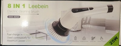 NEW Sealed !!!! 8 in 1 Leebein Electric Cleaning Brush ANS-8050
