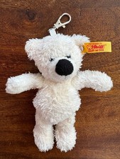 Steiff key ring chain keychain Lotte Steiff White Teddy Bear