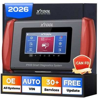 XTOOL IP608   Diagnosewerkzeug für alle Systeme, OBD2-Scanner mit 30+ Resets