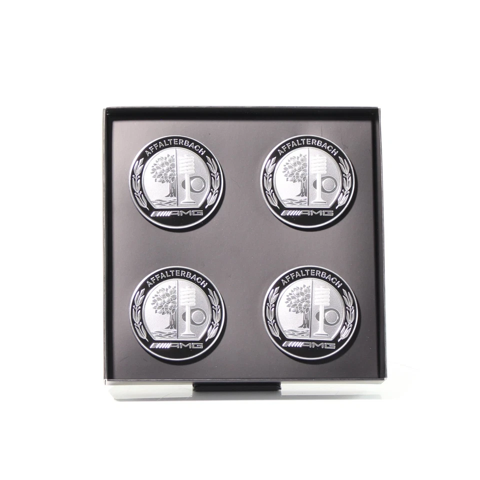 Mercedes-Benz AMG 4er Nabendeckel 66,80mm 3D Geprägt Original AMG Affalterbach ⭐ - Bild 4 von 4
