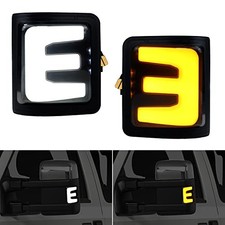 F250 Mirror Lights Switchback Side Mirror Marker Turn Signal Running Light