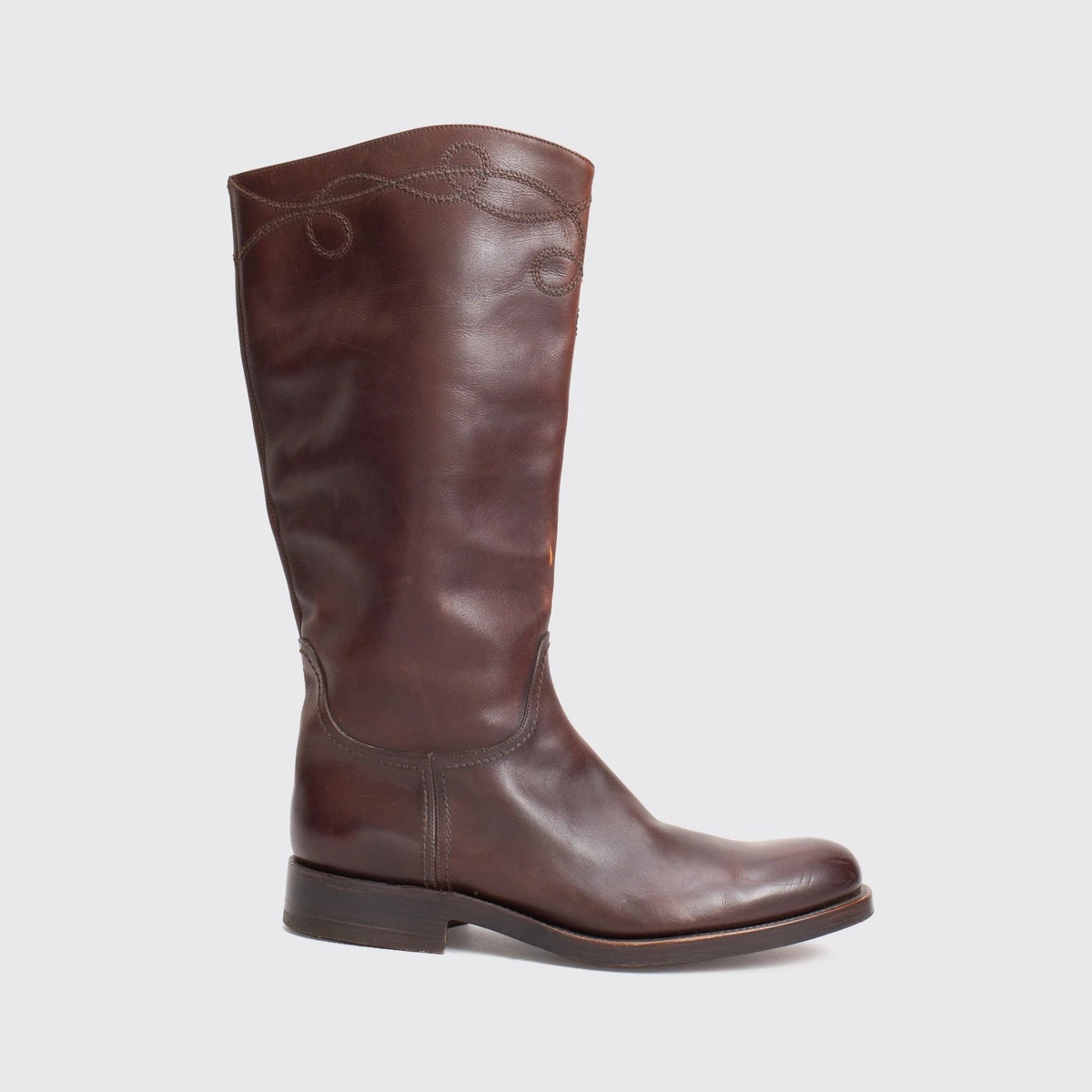 Rossetti Made in Italy Brown Leather Boots Men’s 8.5D Fratelli Rossetti - Etna Tortora Light Brown Leather Boot main image 3