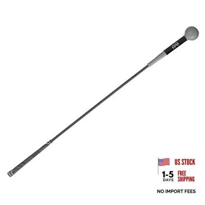PPG Golf Swing Tempo Trainer and Warm Up Club, Flexible Shaft for Lag 