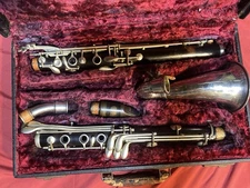 Alto Clarinet Evette-Schaeffer Buffet Made In France with Case and Mouthpiece