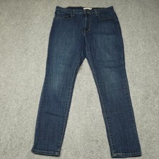 Levi's Jeans Women's Dark Wash W33 L30 721 High Rise Skinny Stretch Denim