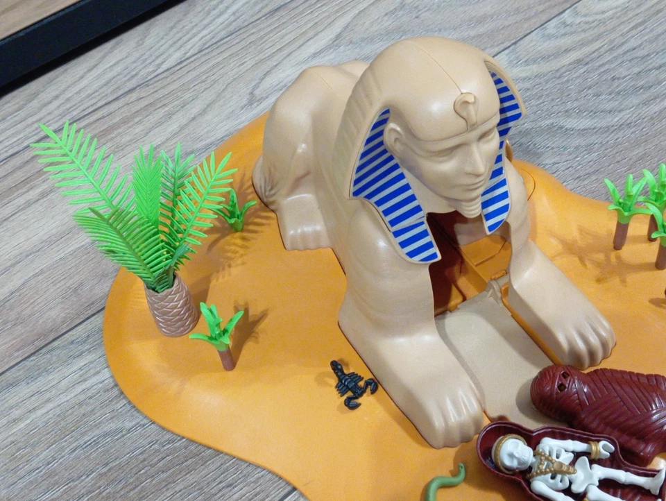 PLAYMOBIL EGYPTIAN SPHINX REF 4242 SARACENS PALM TREE EGYPTIANS BETHLEHEM MUMMY - Image 3 of 4