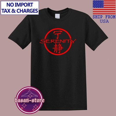 Serenity Firefly Men's Black Size S-5XL