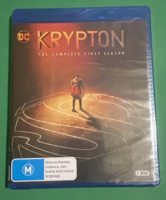 Krypton:Season 1 (Blu-ray, 2018) BRAND NEW SEALED Fast Free Local Post Region B
