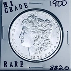 1900 MORGAN SILVER DOLLAR HI GRADE GENUINE U.S. MINT RARE COIN 8820