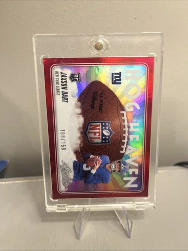 2025 Panini Jaxson Dart Spectrum Red (Raw)