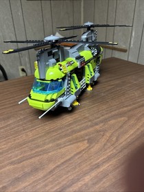 LEGO City: Volcano Heavy-Lift Helicopter (60125) Used Complete Set