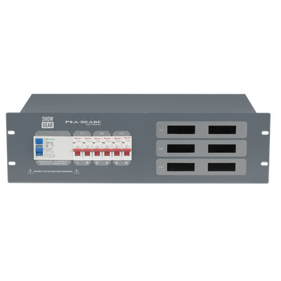 SHOWGEAR PSA-32A6C 6x MCB - CEE out 6x MCB - CEE Ausgang (  Stromverteiler )