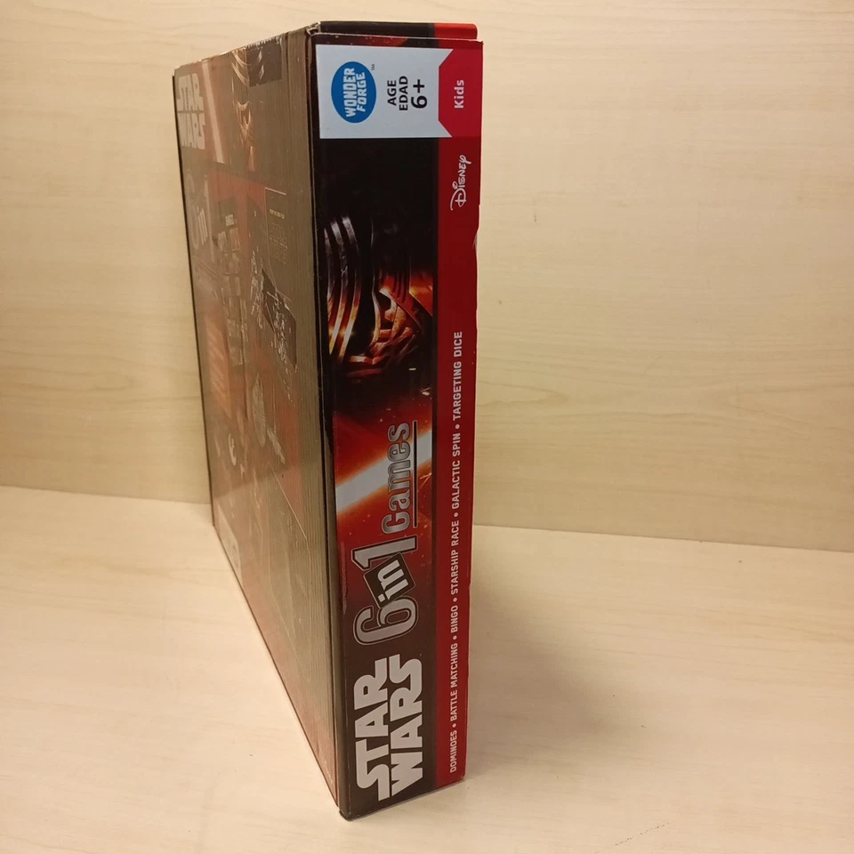 Juegos de mesa Star Wars 6 en 1 2015 (Disney) dominó, batalla a juego, bingo NUEVO Foto 2 de 4