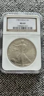 1989 American Silver Eagle Dollar Coin NGC Certified MS69