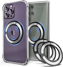 4 Pack Metal Adapter Ring Magsafe Sticker for All Phones