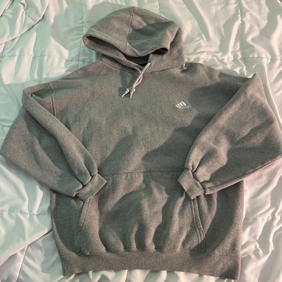 Sudadera con capucha Adidas vintage años 90 para hombre mediana Foto 3 de 4