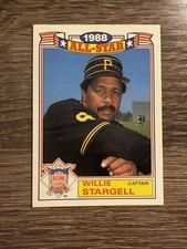 1989 Topps Baseball 1988 All Star Commemorative # 22 Willie Stargell - HOF