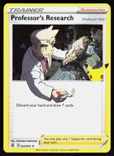 Celebrazioni Ricerca del Professore 023/25 Holo Raro Pokemon LP