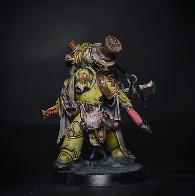 Warhammer 40K Painted Commission Death Guard Lord of Poxes