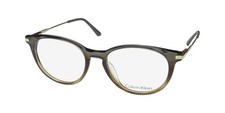 NEW CALVIN KLEIN CK19712 EYEWEAR OVAL GRAY 027 FULL-RIM 51-17-140 PLASTIC WOMENS