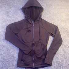 Spyder active women  s full zip HOODIE Fleece Lined Size Small