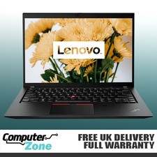 Lenovo ThinkPad T490s Laptop I7 8th Gen 8GB DDR4 Memory 256GB SSD Windows 11 CC