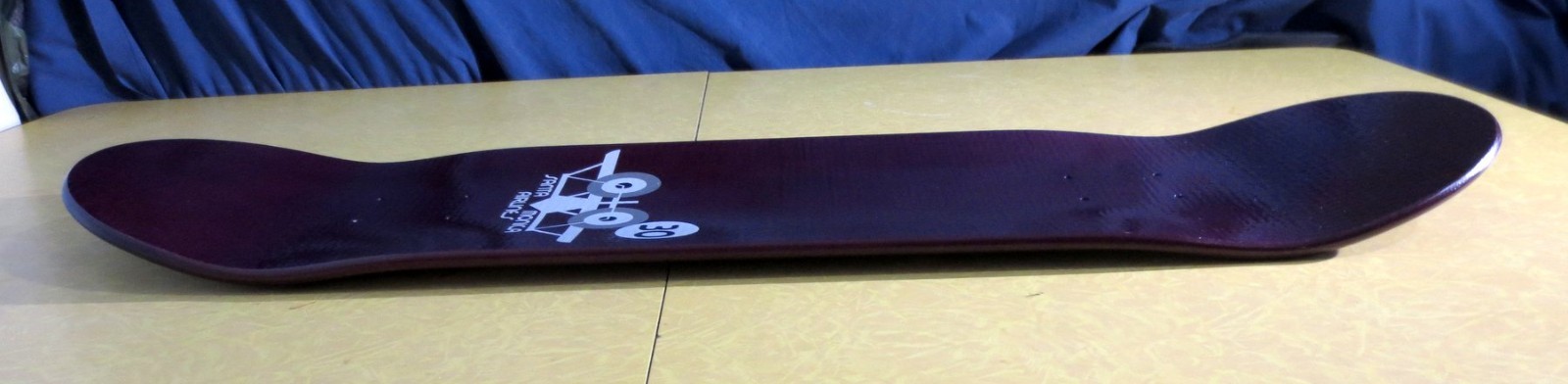 2008 SMA SANTA MONICA AIRLINES 30th Anniv Blackbird FIBERLAM Skateboard Deck NOS