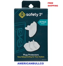 24 PCS Safety Outlet Plug Protector Covers Child Baby Proof Electric Shock Guard